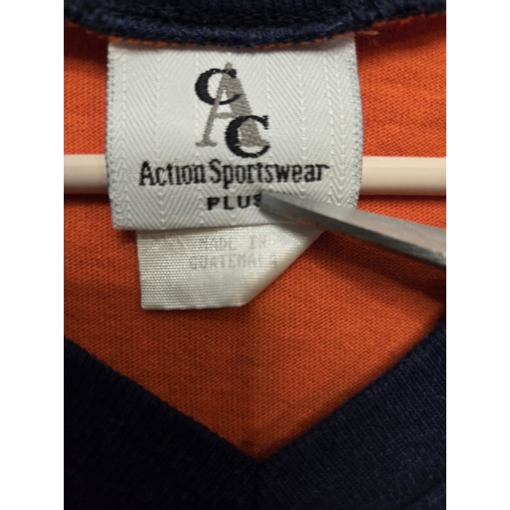 Vintage Action Sportswear Women's Plus Orange Shirt 18w Pants 14w 90s Y2k Comfy View 4